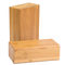 Eco φιλικός ξύλινος ικανότητας εξοπλισμού συνήθειας εκτύπωσης φραγμός γιόγκας κερασιών ξύλινος οργανικός