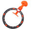 Μαύρο πορτοκαλί SGS ROHS FDA CE δαχτυλιδιών εξοπλισμού ικανότητας γιόγκας Pilates διορθωτών σπονδυλικών στηλών