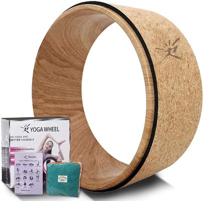 Φιλική ξύλινη ρόδα Manufacturor γιόγκας του Κορκ εξοπλισμού ικανότητας συνήθειας ECO