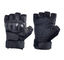 Μαύρα χαλκού ανυψωτικά γάντια βάρους απομονωτών νεοπρενίου διάσημα γυμναστικά αναπνεύσιμα