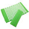 Γαλαζοπράσινο πορτοκαλί πορφυρό χαλί ανακούφισης πόνου, χαλί μασάζ Acupressure βαμβακιού ABS PVC