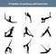 141 γιόγκας χορού ελαστικών ίντσες λουριών τεντώματος της άσκησης γιόγκας που τραβούν τη ζώνη αντίστασης λουριών